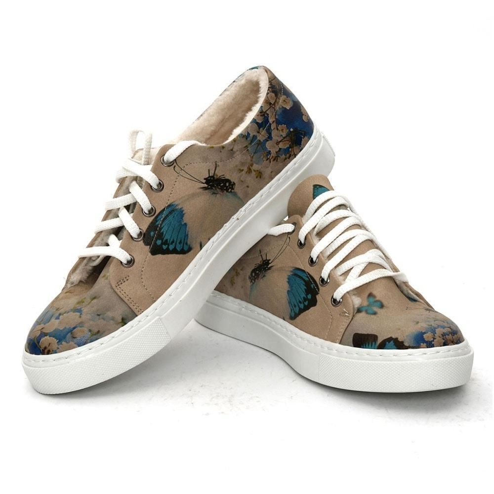 NIGHT BUTTERFLY SLIP ON SNEAKERS SHOES SPR105